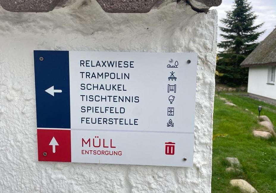 Ruegenferienhaus - Schaprode Hafen Eksteriør billede